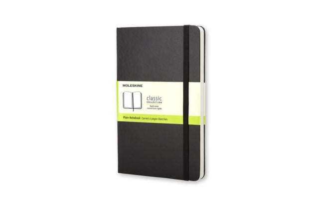 Moleskine Pocket Plain Hardcover Notebook Black