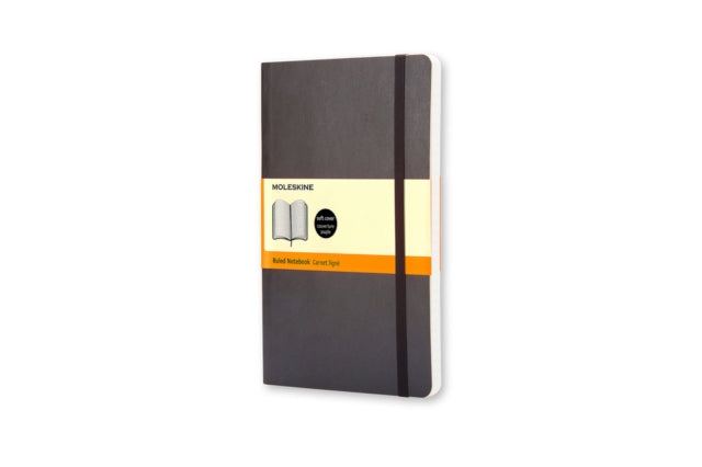 Moleskine Soft Cover Pocket Ruled Notebook Black