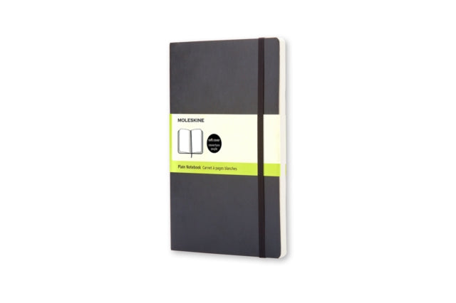 Moleskine Soft Cover Pocket Plain Notebook Black