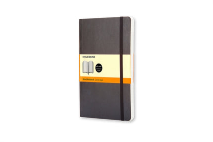 Moleskine Soft Large Ruled Notebook Black