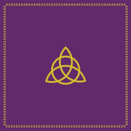 Tarot Cloth Wicca Purple Tp03