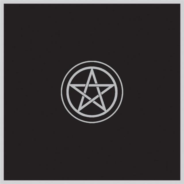 Tarot Cloth Pentacle Black Tp02