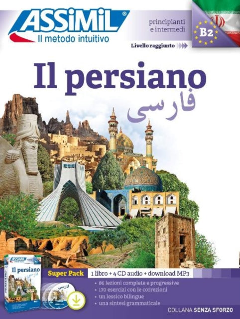 Il Persiano Superpack Livre  4CD audio