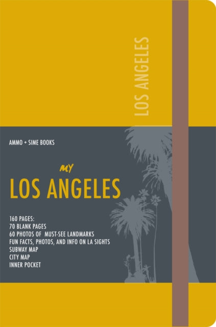 Los Angeles Visual Notebook Mustard Yellow