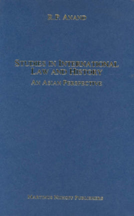 Studies in International Law and History: An Asian Perspective