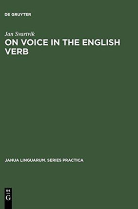On Voice in the English Verb