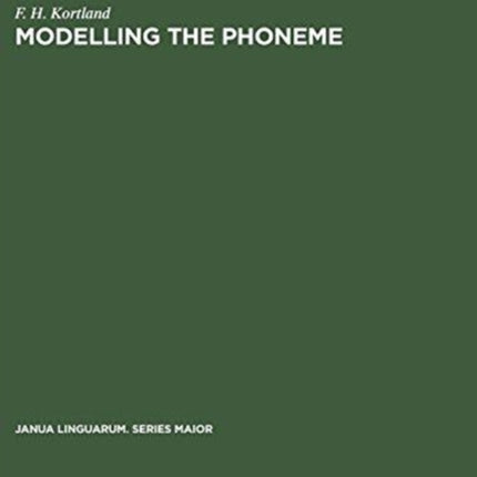 Modelling the Phoneme: New Trends in East European Phonemic Theory