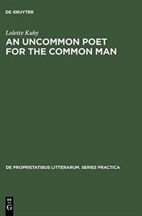 An Uncommon Poet for the Common Man: A Study of Philip Larkin's Poetry