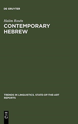 Contemporary Hebrew
