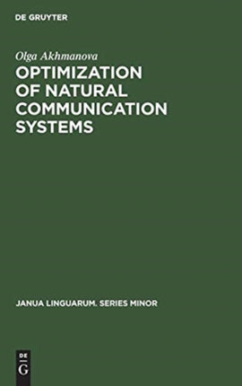 Optimization of natural communication systems