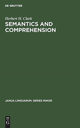 Semantics and Comprehension