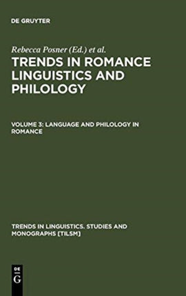 Language and Philology in Romance