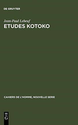 Etudes kotoko