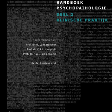 Handboek Psychopathologie.