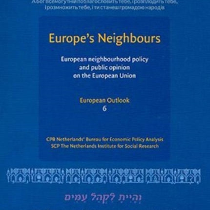 Europe's Neighbors: European Neighbourhood Policy and Public Opinion on the European Union