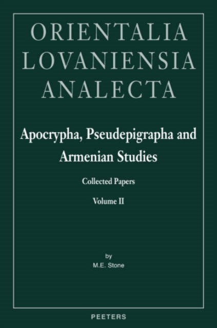 Apocrypha, Pseudepigrapha and Armenian Studies: Collected Papers: v. 2