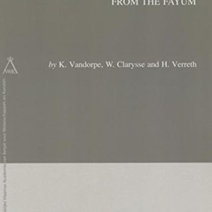 Graeco-Roman Archives from the Fayum