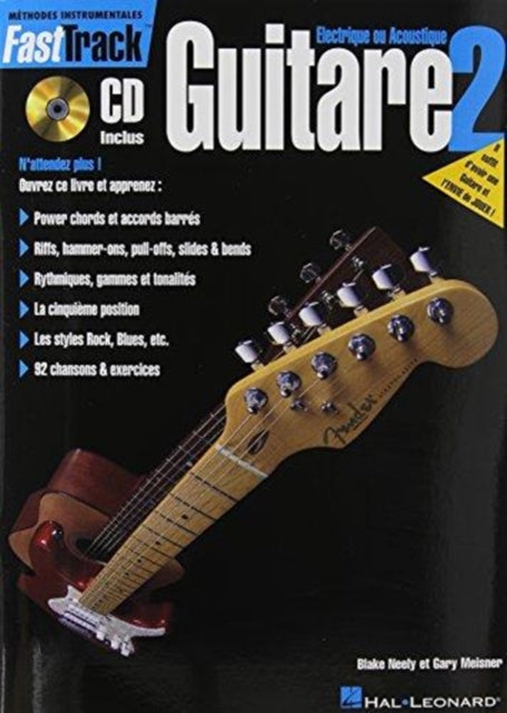 Fasttrack Guitar Method  Book 2  French Edition