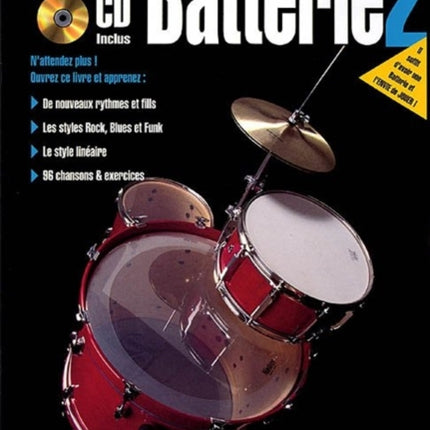 Fasttrack Drum Method  Book 2  French Edition