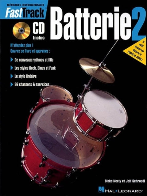 Fasttrack Drum Method  Book 2  French Edition