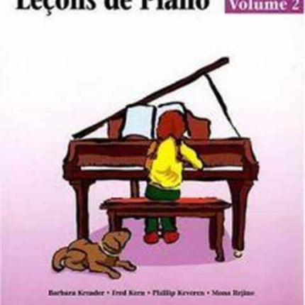 Piano Lessons Book 2  French Edition Hal Leonard Student Piano Library