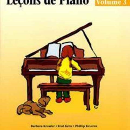 Piano Lessons Book 3  French Edition Hal Leonard Student Piano Library