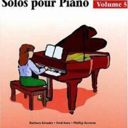 Piano Solos Book 5  French Edition Hal Leonard Student Piano Library