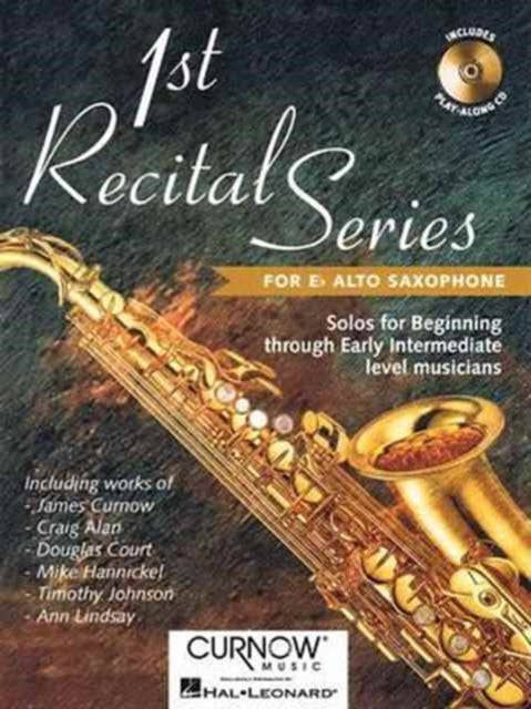 1ST RECITAL SERIES FOR EB ALTO SAXOPHONE