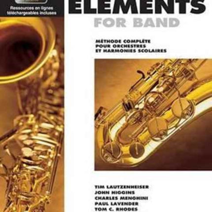 Essential Elements for Band Avec Eei Vol. 1  Saxophone Tenor