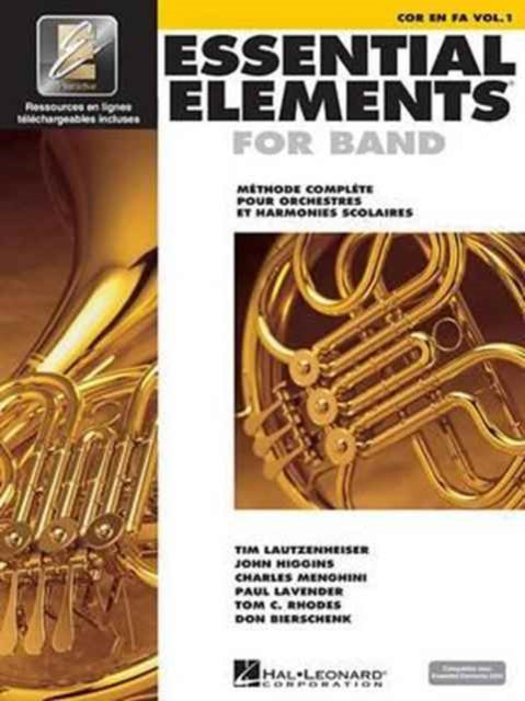 Essential Elements for Band Avec Eei Vol. 1  Cor En Fa