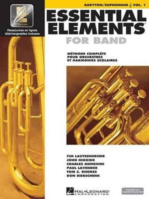 Essential Elements for Band Avec Eei Vol 1  BarytonEuphonium Treble Clef