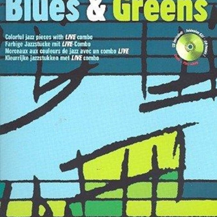 Blues  Greens Colorful Jazz Pieces with Live Combo