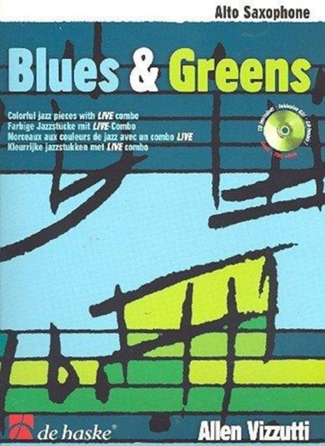 Blues  Greens Colorful Jazz Pieces with Live Combo