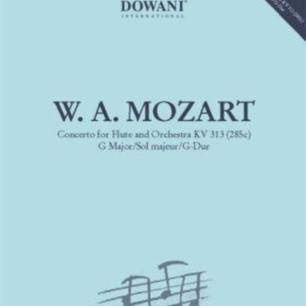 Concerto for Flute and Orchestra KV 313 285c