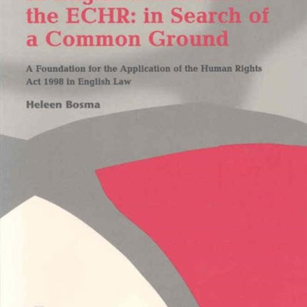 Freedom of Expression in England and Under the EHCR: In Search of a Common Ground: v. 6: Foundation for the Application of the Human Rights Act 1998 in English Law