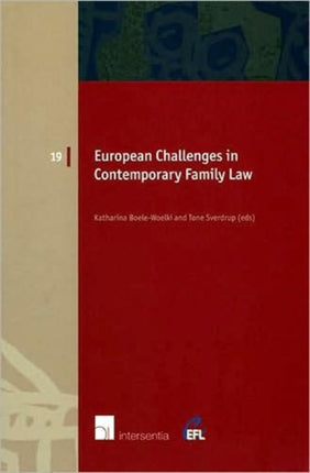 European Challenges in Contemporary Family Law