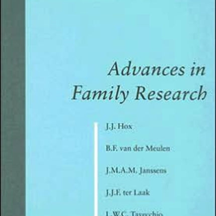 Advances in Family Research