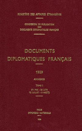 Documents diplomatiques français