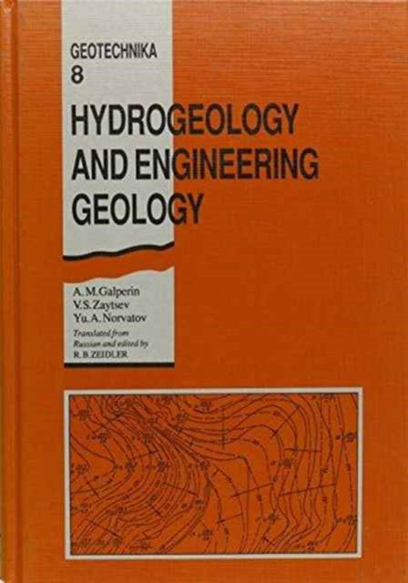 Hydrogeology and Engineering Geology: Geotechnika - Selected Translations of Russian Geotechnical Literature 8