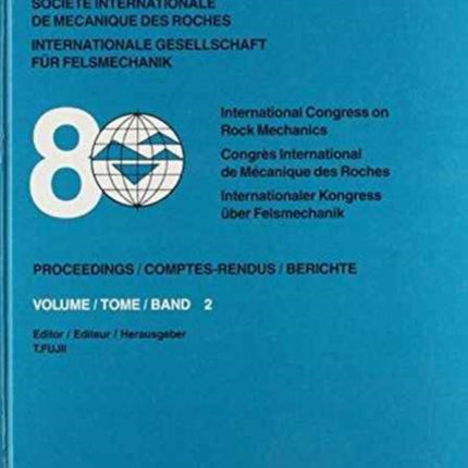 8th International Congress on Rock Mechanics volume 2