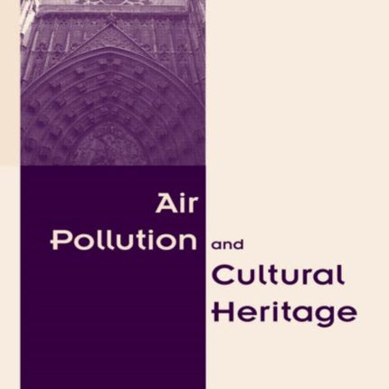 Air Pollution and Cultural Heritage