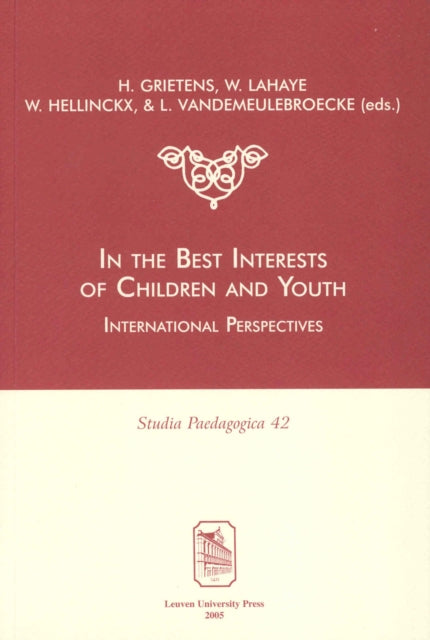 In the Best Interests of Children and Youth: