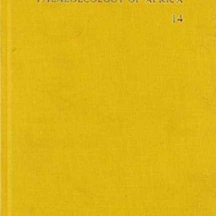 Palaeoecology of Africa, volume 14