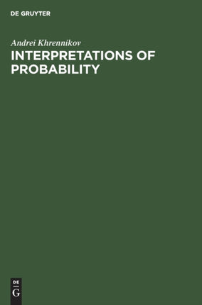 Interpretations of Probability