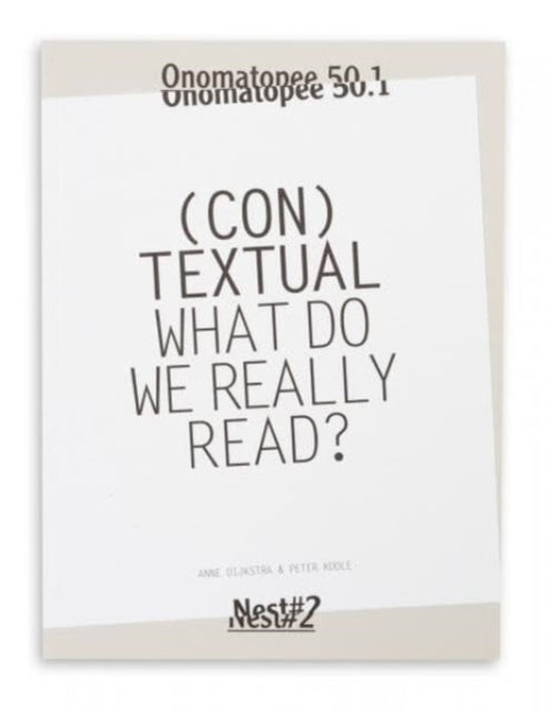 Yasser Ballemans: Manifestation: A Plea for Sense