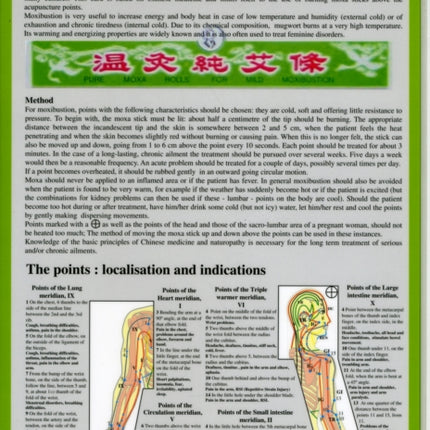 Moxibustion -- Laminated Folded A4