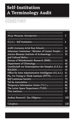 SelfInstitutionalisation Reader