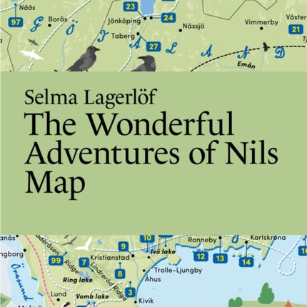 Selma Lagerlof: The Wonderful Adventures of Nils Map