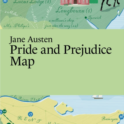 Jane Austen: Pride and Prejudice Map