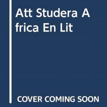 Att Studera Africa En Lit